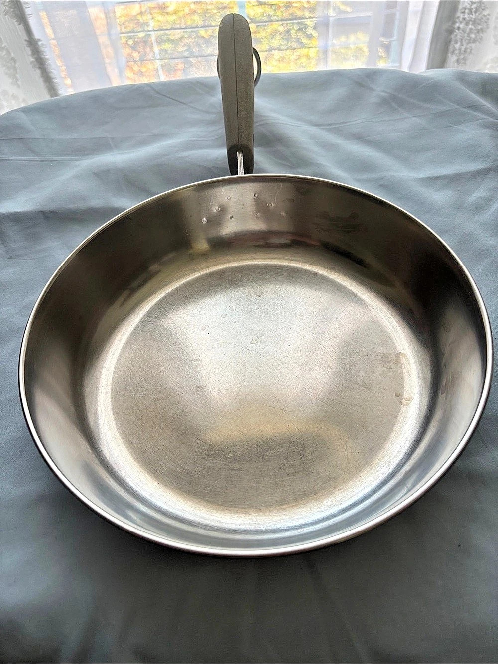 Vintage Revere Ware 1801 Copper-Clad Skillet